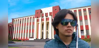 Sebastián León, el primer alumno con discapacidad visual en ingresar a la UNI: "Las clases tienen su dificultad" Sebastián León, el primer alumno con discapacidad visual en ingresar a la UNI: "Las clases tienen su dificultad"