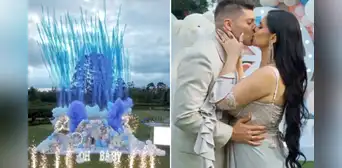 Ignacio Baladán y 'La Segura' celebraron lujoso baby shower en Colombia: así fue la revelación del sexo del su primer bebé Ignacio Baladán y 'La Segura' celebraron lujoso baby shower en Colombia: así fue la revelación del sexo del su primer bebé