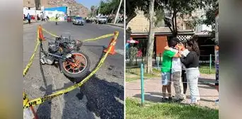 Animador de eventos y su compañera mueren embestidos por un auto cuando iban a bordo de una moto en SJL Animador de eventos y su compañera mueren embestidos por un auto cuando iban a bordo de una moto en SJL