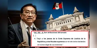 Perú Libre impulsa ley para que el Congreso elija fiscales y jueces supremos Perú Libre impulsa ley para que el Congreso elija fiscales y jueces supremos