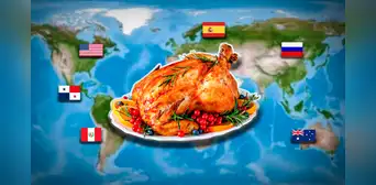 Los 3 países que comen más pavo en el mundo, especialmente en Navidad: Estados Unidos es el único de América