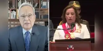 César Hildebrandt sobre discurso de Dina Boluarte y Wilfredo Oscorima por el Bicentenario de la Batalla de Ayacucho: “Sentí un asco festivo” César Hildebrandt sobre discurso de Dina Boluarte y Wilfredo Oscorima por el Bicentenario de la Batalla de Ayacucho: “Sentí un asco festivo”