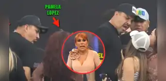 Luis Fernando Rodríguez tiene agresiva reacción contra Pamela López en evento y Magaly Medina lo encara: "Pintado de cuerpo entero" Luis Fernando Rodríguez tiene agresiva reacción contra Pamela López en evento y Magaly Medina lo encara: "Pintado de cuerpo entero"