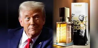 Donald Trump promociona su nueva línea de perfumes con la imagen de Jill Biden Donald Trump promociona su nueva línea de perfumes con la imagen de Jill Biden