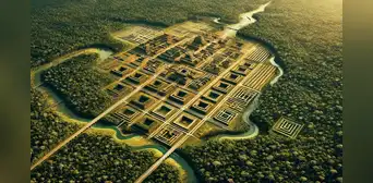 Descubren una civilización avanzada en el Amazonas que usaba caminos y canales en la selva hace 2.500 años
