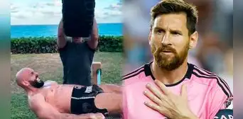 El estricto entrenamiento que realiza el guardaespaldas de Lionel Messi para salvaguardar su vida El estricto entrenamiento que realiza el guardaespaldas de Lionel Messi para salvaguardar su vida