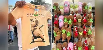 Mercado Central adopta la fiebre por los capibaras con productos innovadores: desde polos hasta carteras