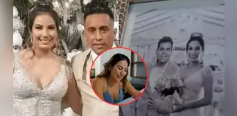 Pamela López sorprende al lucir el vestido de su boda con Christian Cueva en videoclip de Orquesta Candela Pamela López sorprende al lucir el vestido de su boda con Christian Cueva en videoclip de Orquesta Candela