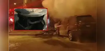 Extorsionadores incendian camioneta de colectivero en Surquillo: exigen S/10.000 a colegas de Av. México Extorsionadores incendian camioneta de colectivero en Surquillo: exigen S/10.000 a colegas de Av. México
