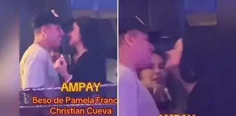 Pamela Franco dedica romántica canción a Christian Cueva y le roba tierno beso: "Estando junto a ti para siempre"