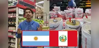 Jóvenes argentinos visitan supermercado peruano y quedan sorprendidos con los precios en Perú: “Bastante barato”