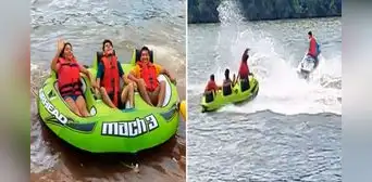 Joven subió a juego extremo en Tarapoto, sin imaginar lo que pasaría: “Su cuello es un resorte” Joven subió a juego extremo en Tarapoto, sin imaginar lo que pasaría: “Su cuello es un resorte”