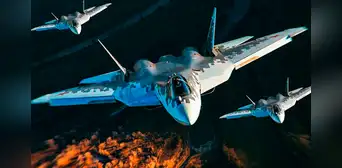 Así es el Su-57, único avión de combate de Rusia que desafía la defensa aérea de Estados Unidos