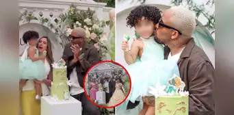 Jefferson Farfán y Darinka Ramírez celebraron el cumpleaños de su hija con lujosa fiesta: "Mi amor eterno"
