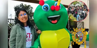 'Gusana legendaria' acampó durante 15 días para poder recibir el almuerzo especial de Navidad de la UNMSM 'Gusana legendaria' acampó durante 15 días para poder recibir el almuerzo especial de Navidad de la UNMSM