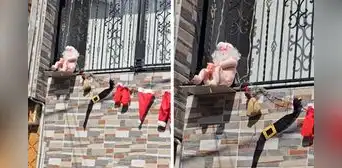 Familia es viral por el adorno navideño más inesperado y usuario bromean: “Ni Santa se salva” Familia es viral por el adorno navideño más inesperado y usuario bromean: “Ni Santa se salva”