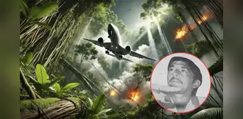 La historia del piloto que sobrevivió dos semanas sin comer en una selva virgen peruana en la década de los 70