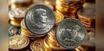 Moneda Susan B. Anthony: un tesoro de la numismática estadounidense valorado en US$11 mil Moneda Susan B. Anthony: un tesoro de la numismática estadounidense valorado en US$11 mil