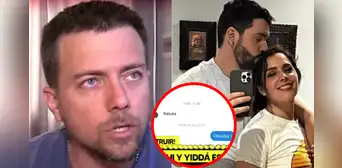 Julián Zucchi filtra chats privados con nuevo novio de Yiddá Eslava y expone duros insultos en su contra: "Basura" Julián Zucchi filtra chats privados con nuevo novio de Yiddá Eslava y expone duros insultos en su contra: "Basura"
