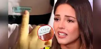 Usuaria sorprende al encontrar etiqueta de Shein en prenda de tienda de Luciana Fuster y la expone en TikTok