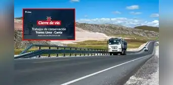 MTC anuncia cierre parcial de la Carretera Central todo diciembre: revisa los horarios en el tramo Lima – Canta MTC anuncia cierre parcial de la Carretera Central todo diciembre: revisa los horarios en el tramo Lima – Canta
