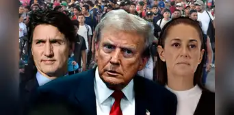 La nueva advertencia de Trump a México y Canadá sobre los inmigrantes en EE. UU.: "Están muy bien avisados" La nueva advertencia de Trump a México y Canadá sobre los inmigrantes en EE. UU.: "Están muy bien avisados"