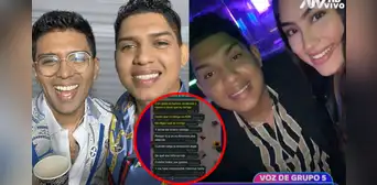 Joven denuncia que Thony Valencia, del Grupo 5, no quiere reconocer a su bebé de 2 meses: "Le gusta llevar una doble vida" Joven denuncia que Thony Valencia, del Grupo 5, no quiere reconocer a su bebé de 2 meses: "Le gusta llevar una doble vida"