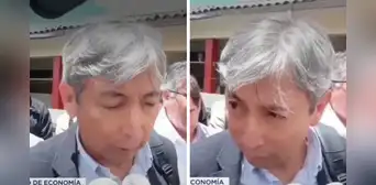 "Porqué eres tan odiosa y hablando mentiras": así reaccionó el ministro de Economía contra periodista "Porqué eres tan odiosa y hablando mentiras": así reaccionó el ministro de Economía contra periodista