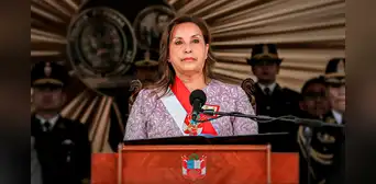 Dina Boluarte ignora las encuestas y su 3% de aprobación: "No estamos trabajando para ser artistas de Hollywood" Dina Boluarte ignora las encuestas y su 3% de aprobación: "No estamos trabajando para ser artistas de Hollywood"