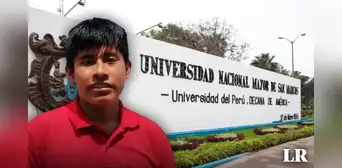 Alumno del COAR que ingresó en 1er puesto a la UNMSM sorprende a compañeros de ciclos superiores: "Ningún colegio lleva esos temas"