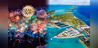 El país que recibirá primero el Año Nuevo 2025: es el único en el mundo ubicado en los 4 hemisferios