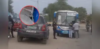 Empresa de transporte es atacada por segunda vez en una semana: dispararon 5 veces a bus con pasajeros Empresa de transporte es atacada por segunda vez en una semana: dispararon 5 veces a bus con pasajeros