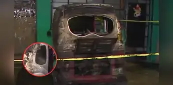 Extorsionadores incendian mototaxi en Comas para exigir pago de cupos al conductor Extorsionadores incendian mototaxi en Comas para exigir pago de cupos al conductor