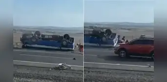 Tragedia en Panamericana Sur: un muerto y varios heridos tras choque de bus y tráiler en Pisco Tragedia en Panamericana Sur: un muerto y varios heridos tras choque de bus y tráiler en Pisco