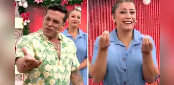 Christian Domínguez dice EN VIVO que ama a Karla Tarazona: así fue la impactante reacción de la presentadora Christian Domínguez dice EN VIVO que ama a Karla Tarazona: así fue la impactante reacción de la presentadora