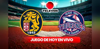 [Televen EN VIVO] Leones del Caracas vs Tiburones HOY: mira el juego ONLINE GRATIS por la LVBP 2024-25