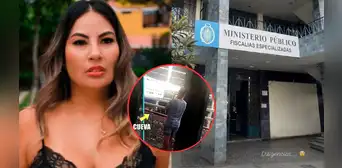 Pamela López acude al Ministerio Público y comparte curioso mensaje: "Una mujer que se cuida"