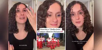 Joven colombiana se emociona al escuchar 'Cholito Jesús' de Los Toribianitos: "El mejor villancico de Perú"