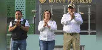 Boluarte reafirma su respaldo a Santiváñez pese a desaprobación: "Junto a mis ministros valientes como el ministro del Interior"