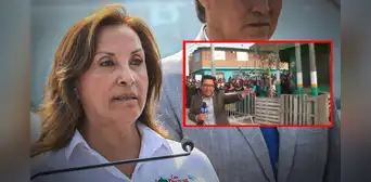 Dina Boluarte: con rejas impiden acceso de prensa y ciudadanos a inauguración de comisaría en Villa María del Triunfo Dina Boluarte: con rejas impiden acceso de prensa y ciudadanos a inauguración de comisaría en Villa María del Triunfo