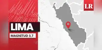 Temblor de magnitud 3,7 se sintió en Lima hoy 23 de diciembre, según IGP Temblor de magnitud 3,7 se sintió en Lima hoy 23 de diciembre, según IGP