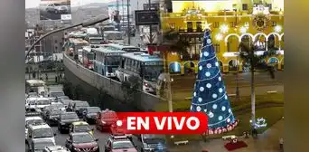 Navidad EN VIVO HOY, 24 de diciembre: sigue el tráfico en Lima y las celebraciones por Nochebuena en Perú Navidad EN VIVO HOY, 24 de diciembre: sigue el tráfico en Lima y las celebraciones por Nochebuena en Perú
