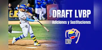 ¿Cómo quedó el Draft de la LVBP 2024? Estas son las adiciones y sustituciones de los equipos para el round robin ¿Cómo quedó el Draft de la LVBP 2024? Estas son las adiciones y sustituciones de los equipos para el round robin