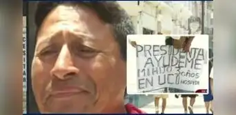 Padre pide ayuda para su hijo que lleva 3 años en UCI: "Una operación en el extranjero es muy costosa"