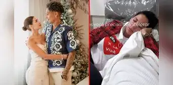 Ana Paula Consorte se luce junto a Paolo Guerrero en fotografías navideñas tras sufrir de neumonía: “Familia” Ana Paula Consorte se luce junto a Paolo Guerrero en fotografías navideñas tras sufrir de neumonía: “Familia”