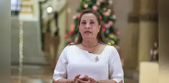 Dina Boluarte envía mensaje por Navidad y genera críticas en su contra: "No tiene legitimidad como gobierno"