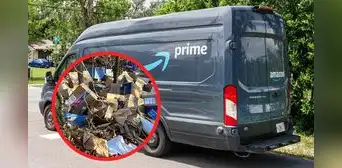 Trabajador 'estresado' de Amazon arroja 80 paquetes en bosque de Massachusetts antes de Navidad Trabajador 'estresado' de Amazon arroja 80 paquetes en bosque de Massachusetts antes de Navidad