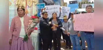Cusco: comerciante aparece colgada de un balcón y familiares sospechan que habría sido asesinada Cusco: comerciante aparece colgada de un balcón y familiares sospechan que habría sido asesinada