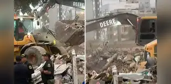 Desalojan a casi 50 familias por obras de Vía Expresa Sur: vecinos de Surco denuncian retiro violento por MML Desalojan a casi 50 familias por obras de Vía Expresa Sur: vecinos de Surco denuncian retiro violento por MML