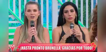 Brunella Horna anuncia entre lágrimas su salida de 'América hoy' después de 3 años: "Son mi familia"